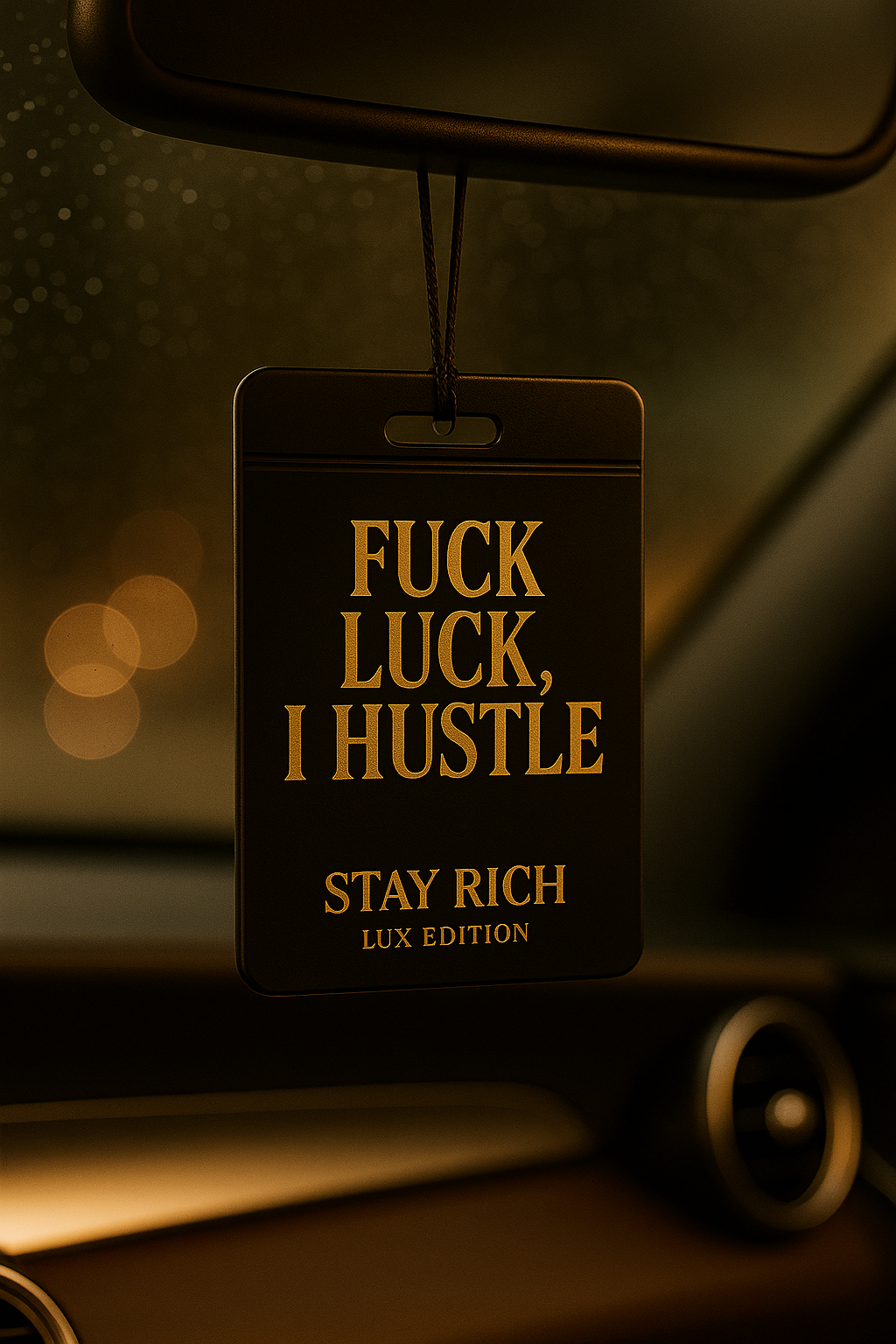 F*ck Luck, I Hustle - Stay Rich